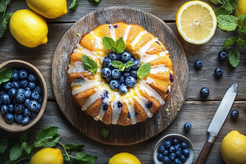 Do lemon and blueberry go together