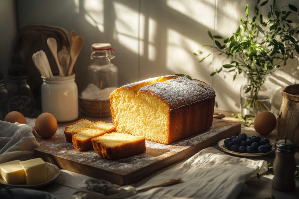 What makes a pound cake turn out dry